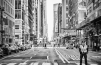 Statue of Liberty Black & White photo 2