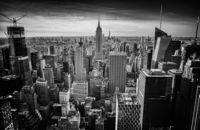 NY Manhattan Black & White photo 1