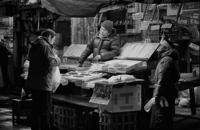 Tokyo Ameyoko Black & White photo 2